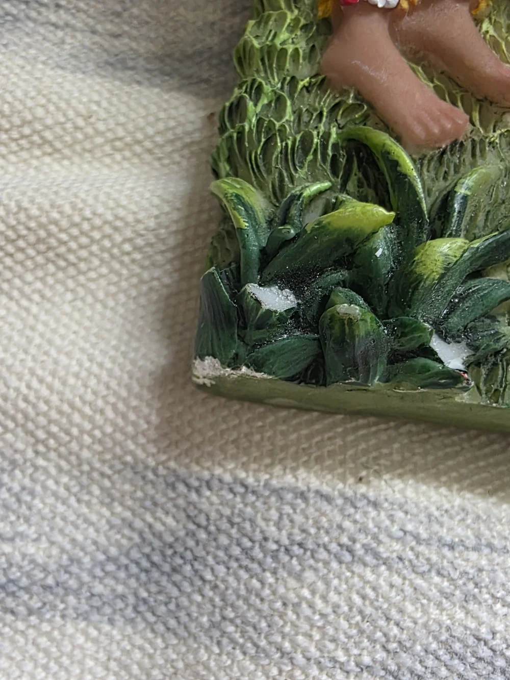 Hawaiian Tropical Resin Photo Frame - Green & Blue